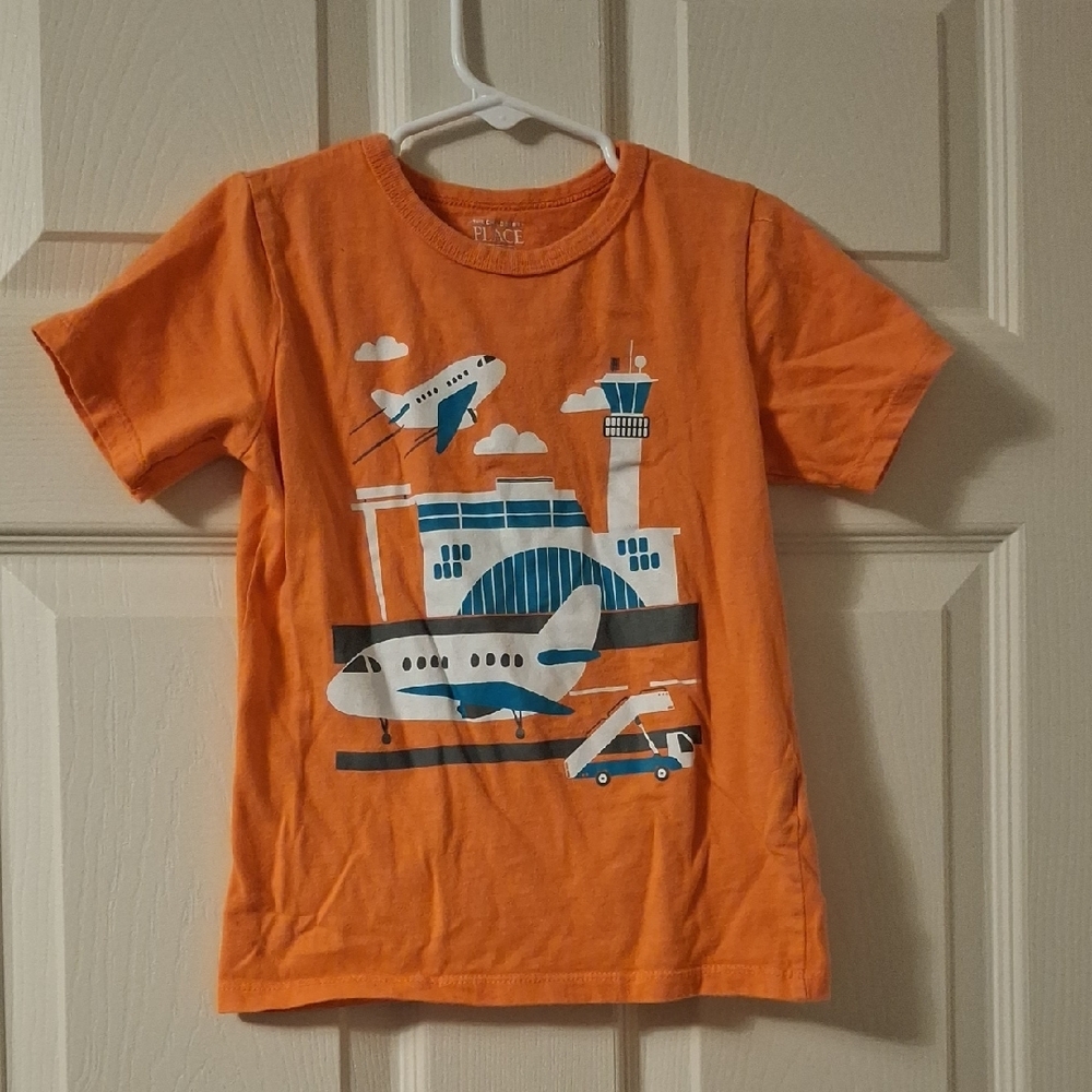 The Children's Place Orange Short Sleeve Graphic Tee